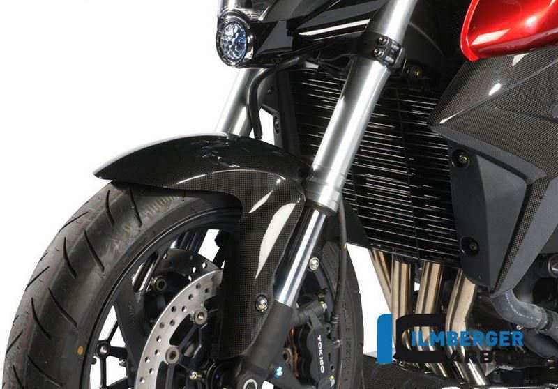 ILMBERGER / イルムバーガーカーボンパーツ フロントマッドガード CB 1000 R | KVO.001.CB10R.K
