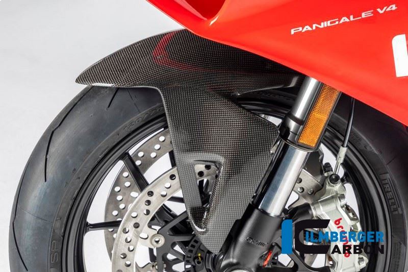 ILMBERGER / イルムバーガーカーボンパーツ フロントマッドガード グロス Panigale V4 / V4 S | KVO.001.DPV4G.K