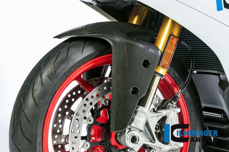 ILMBERGER / イルムバーガーカーボンパーツ フロントフェンダー グロスカーボン - Ducati Supersport 939 | KVO.001.DSS7G.K