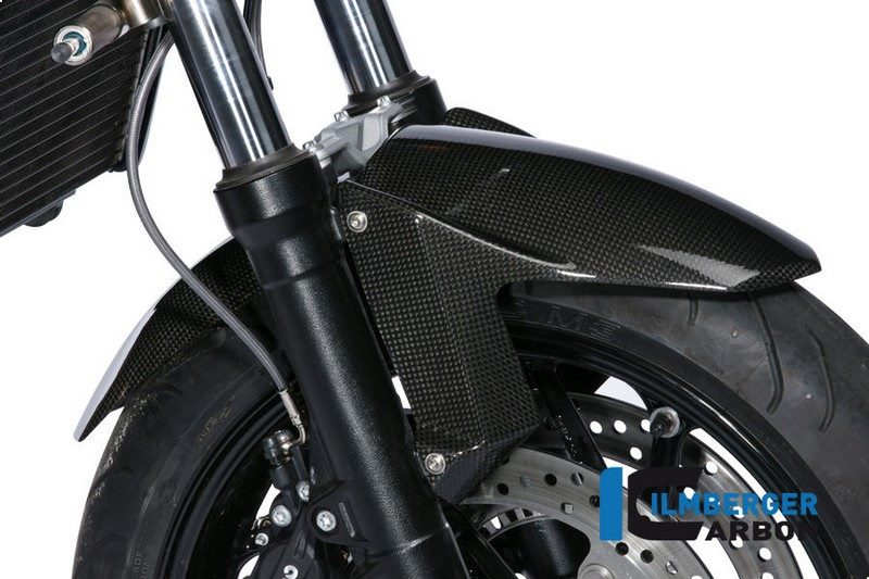 ILMBERGER / イルムバーガーカーボンパーツ フロントマッドガード BMW F800R | KVO.001.F800R.K
