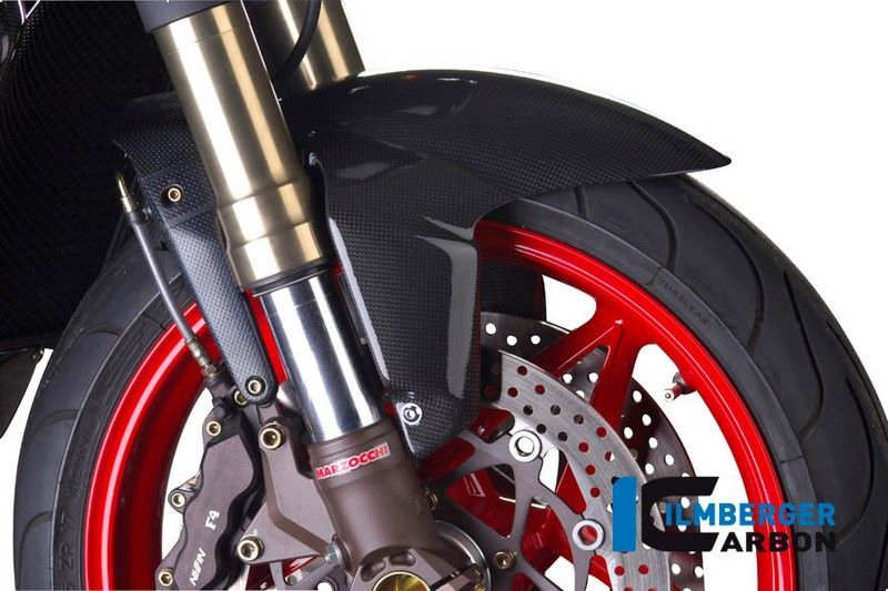ILMBERGER / イルムバーガーカーボンパーツ フロントマッドガード カーボン - MV Agusta Brutale 750/910 | KVO.001.MVBRU.K