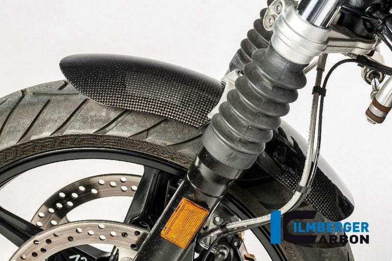 ILMBERGER / イルムバーガーカーボンパーツ フロントマッドガード カーボン - BMW R NINE T Scrambler | KVO.001.SCR16.K
