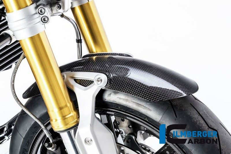 ILMBERGER / イルムバーガーカーボンパーツ フロントマッドガード CARBON (オリジナルデザイン) - BMW R NINE T - KVO.006.NINET.K | KV