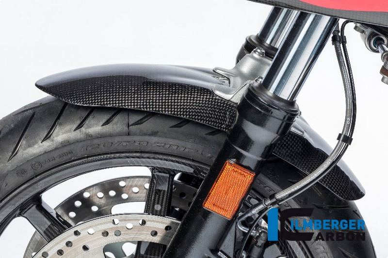 ILMBERGER / イルムバーガーカーボンパーツ フロントフェンダー BMW R nine T Racer  '17 | KVO.007.RNITR.K