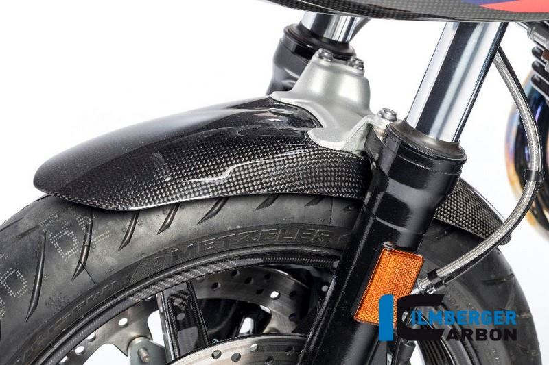 ILMBERGER / イルムバーガーカーボンパーツ フロントフェンダー BMW R nine T Racer  '17 | KVO.007.RNITR.K