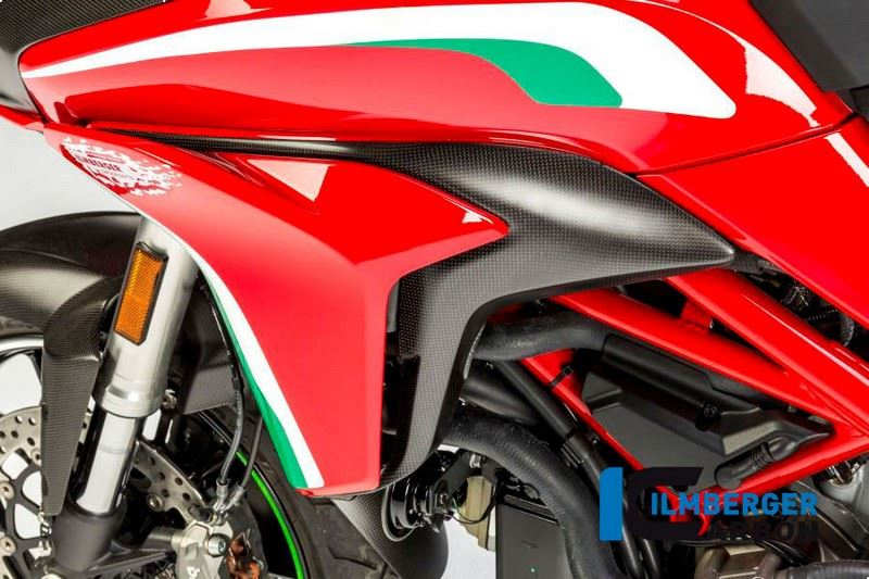 ILMBERGER / イルムバーガーカーボンパーツ エアーアウトレットフェアリング　サイドパネル左側用 (matt) Ducati MTS 1200'15 - LAL.114.D15MM.K | L