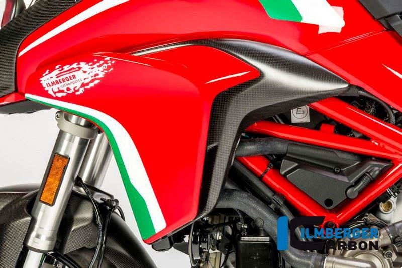 ILMBERGER / イルムバーガーカーボンパーツ エアーアウトレットフェアリング　サイドパネル左側用 (matt) Ducati MTS 1200'15 - LAL.114.D15MM.K | L