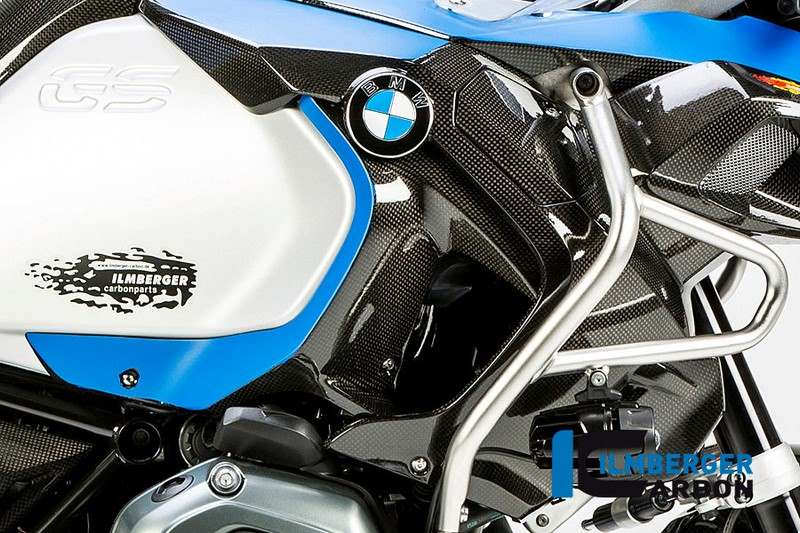 ILMBERGER / イルムバーガーカーボンパーツ タンク付けエアーベンチレーションカバー（右側用）- BMW R 1200 GS Adventure (LC) | LAR.006.GSA12.K