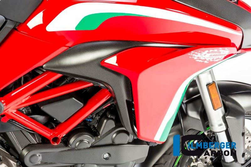 ILMBERGER / イルムバーガーカーボンパーツ エアベントカバー サイドフェアリングサイド 右側 マット Ducati MTS '15 | LAR.115.D15MM.K