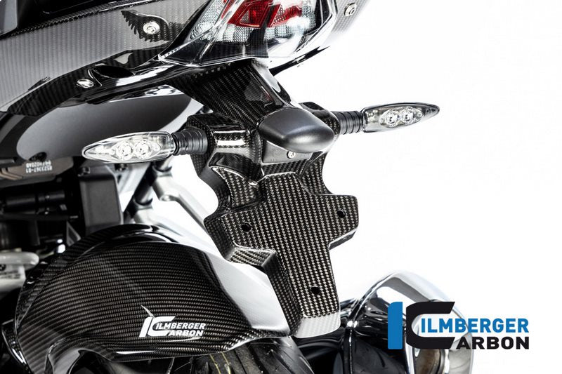 Ilmberger / イルムバーガーカーボンパーツ ナンバープレートホルダー (2ピース) BMW R 1250 R (LC) 2019 | NHO.011.R125R.K