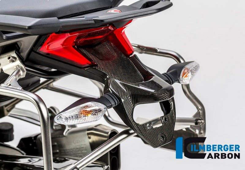 ILMBERGER / イルムバーガーカーボンパーツ ナンバープレートホルダー グロス Ducati MTS 1200'15 - NHO.006.D15MG.K | NHO.006.D