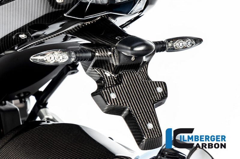 Ilmberger / イルムバーガーカーボンパーツ ナンバープレートホルダー (2ピース) BMW R 1250 R (LC) 2019 | NHO.011.R125R.K