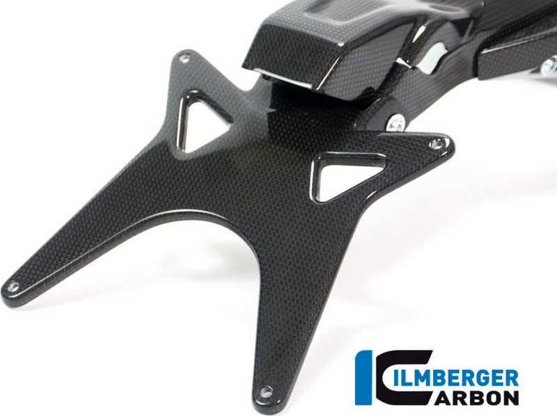 ILMBERGER / イルムバーガーカーボンパーツ ナンバープレートホルダー - Ducati Monster 1200/1200 S | NHO.014.D12MG.K