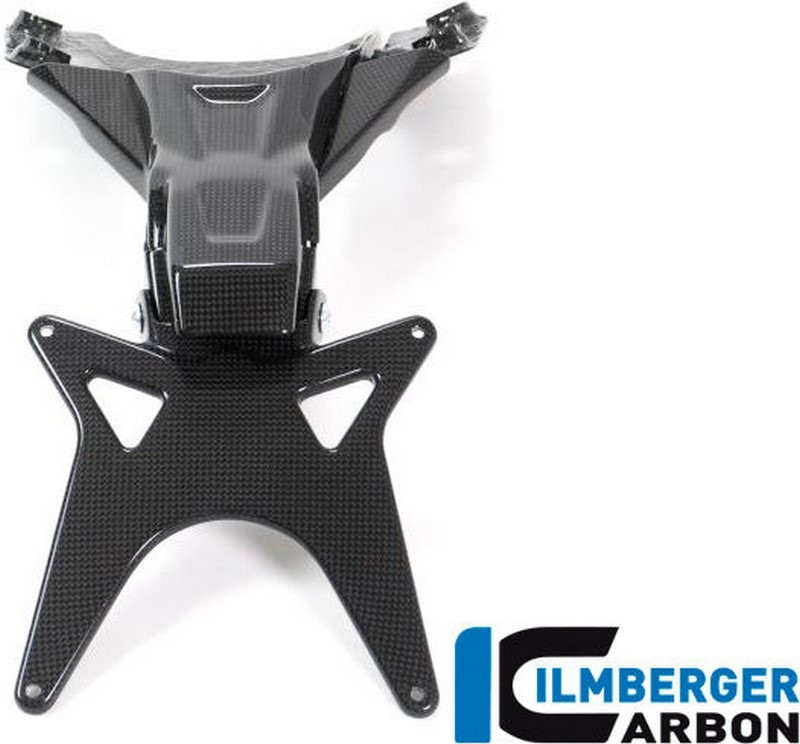 ILMBERGER / イルムバーガーカーボンパーツ ナンバープレートホルダー - Ducati Monster 1200/1200 S | NHO.014.D12MG.K