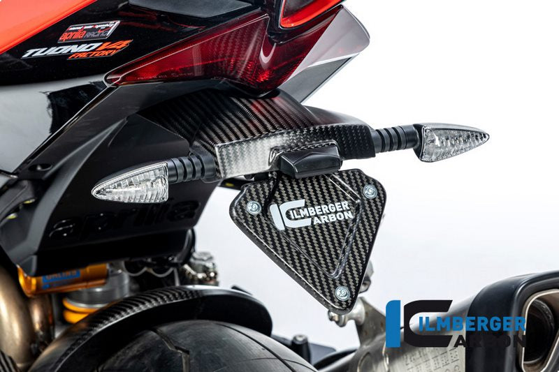 Ilmberger / イルムバーガー ナンバープレートホルダー マット Tuono/RSV4 (2021-) | NHO.101.TU21M.K