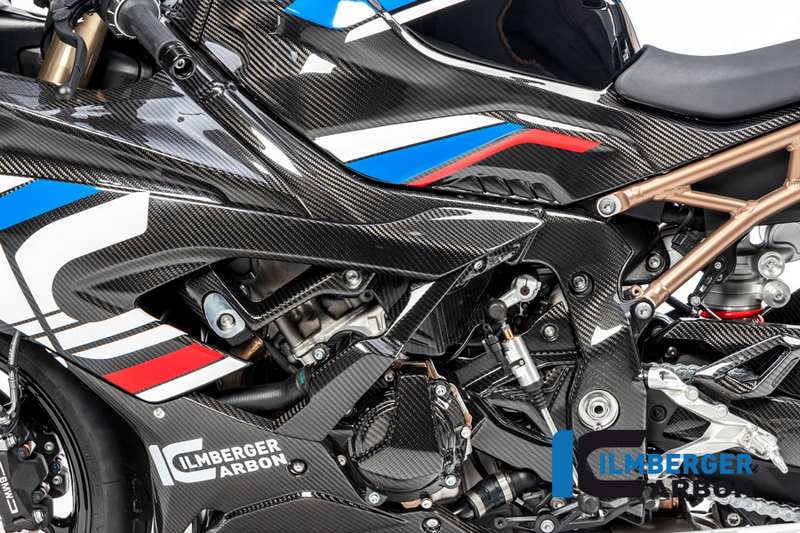 Ilmberger / イルムバーガーカーボンパーツ フレームカバー ビッグ 左 BMW S 1000 RR Street 2019 | RAL.009.S119S.K