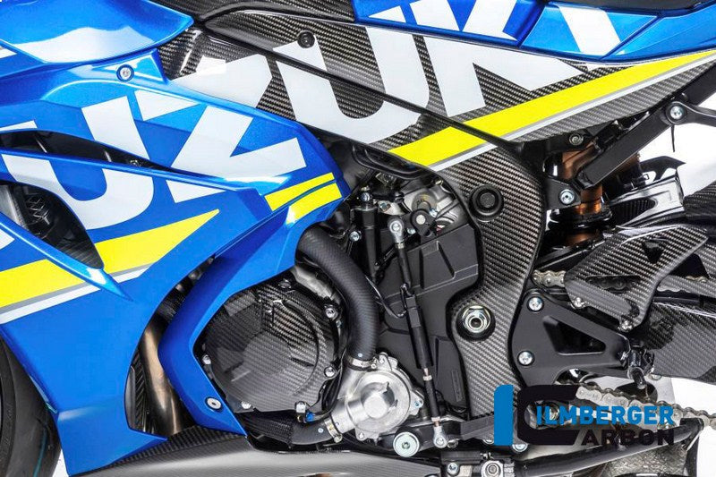 ILMBERGER / イルムバーガーカーボンパーツ フレームカバー 左側 - Suzuki GSX R 1000 2017- | RAL.012.GXR16.K