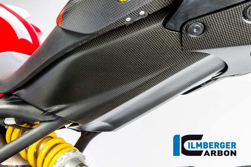 ILMBERGER / イルムバーガーカーボンパーツ リアアンダートレイ マット - Ducati Monster 1200/1200 S | RHA.111.D12MM.K