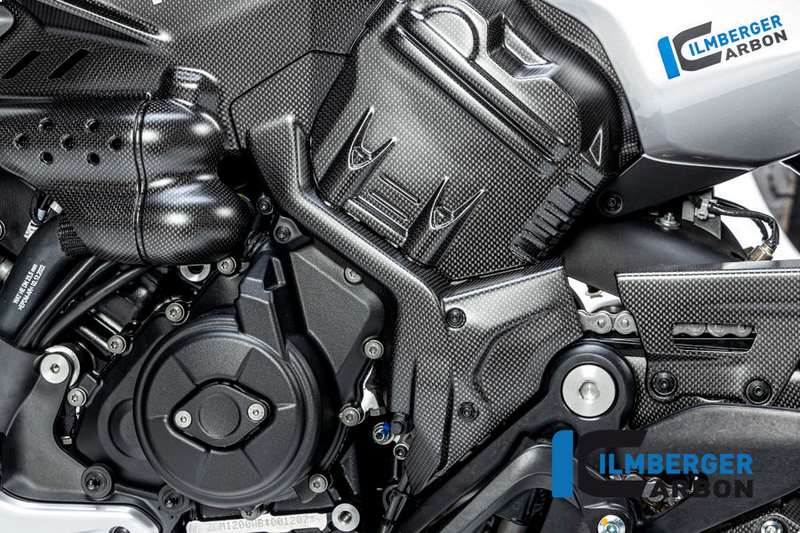 ILMBERGER / イルムバーガーカーボン スプロケットカバー Ducati ディアベル V4 2023- マット | RIA.113.DI23M.K