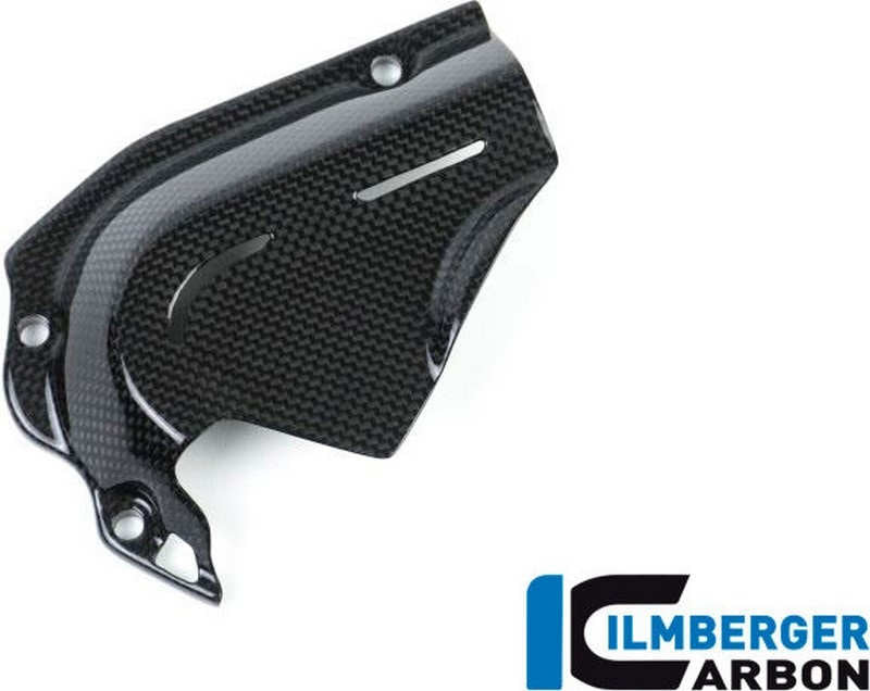 ILMBERGER / イルムバーガーカーボンパーツ スプロケットカバー グロス Ducati Scrambler  '16 | RIO.018.DS15G.K