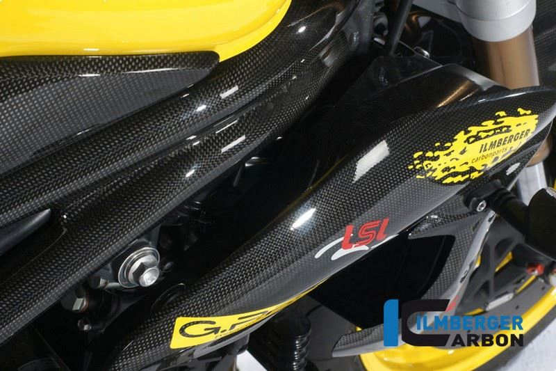 ILMBERGER / イルムバーガーカーボンパーツ サイドパネル (ウォータークーラー上部) (右) カーボン - Triumph Speed Triple (2011-now) | SKR.018.TRSPT.K