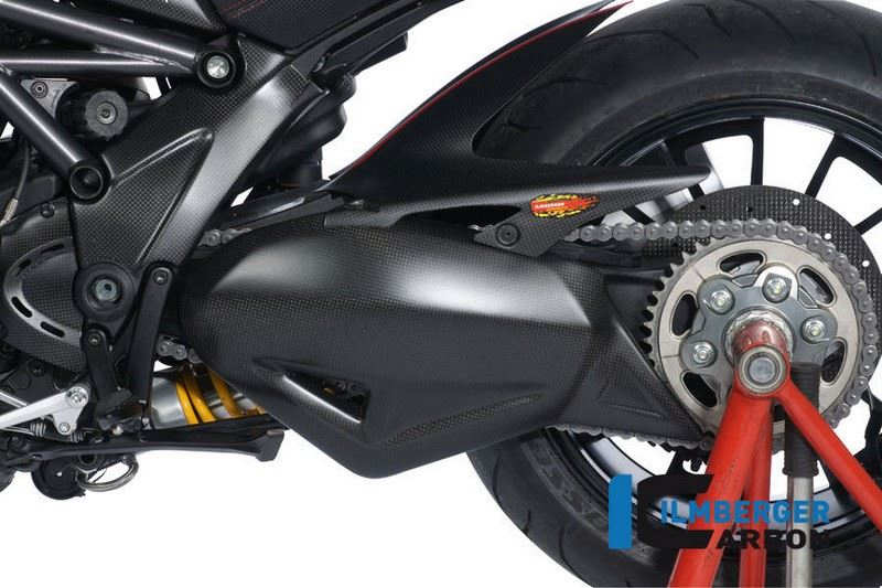 ILMBERGER / イルムバーガーカーボンパーツ イルムバーガー スイングアーム カバーカーボン Ducati Diavel | SSO.005.DIAVE.K