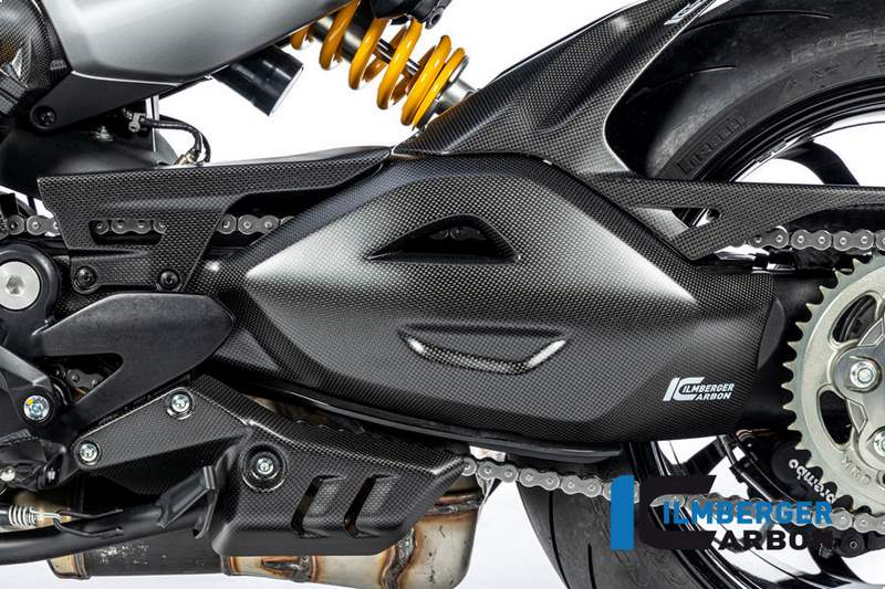 ILMBERGER / イルムバーガーカーボン スイングアームカバー Ducati ディアベル V4 2023- マット | SSO.125.DI23M.K