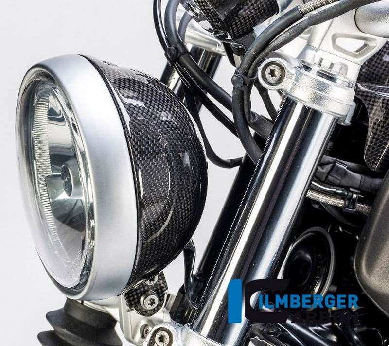 ILMBERGER / イルムバーガーカーボンパーツ ヘッドライトハウジング - BMW R NINE T SCRAMBLER | SWG.002.SCR16.K