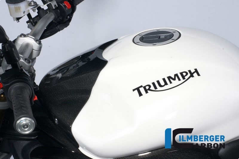 ILMBERGER / イルムバーガーカーボンパーツ アッパータンクカバー カーボン - Triumph Speed Triple (2011-now) | TAO.010.TRSPT.K