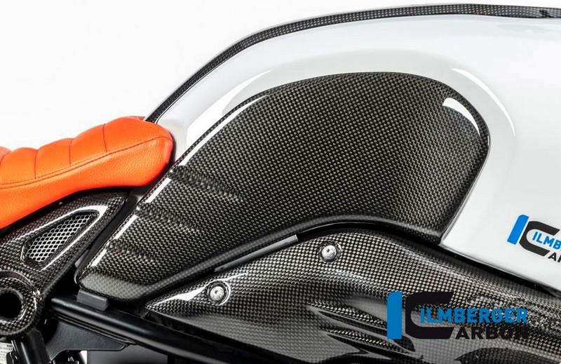 ILMBERGER / イルムバーガーカーボンパーツ タンクカバー 右側 CARBON - BMW R NINE T / SCRAMBLER - TAR.005.NINET.K | TAR.005.N