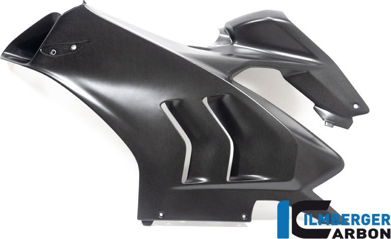 ILMBERGER / イルムバーガーカーボン フェアリングサイドパネル 左側 マット パニガーレ V4 (S) Racing from 2022 | VEL.131.V4R2M.K