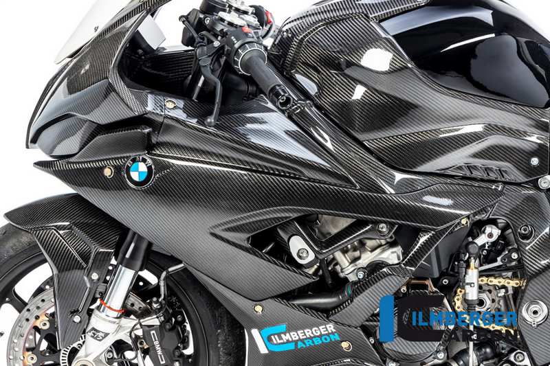 Ilmberger / イルムバーガーカーボンパーツ フェアリングサイドパネル Racing 左 BMW S 1000 RR Race 2019 | VEL.205.S1RR9.K