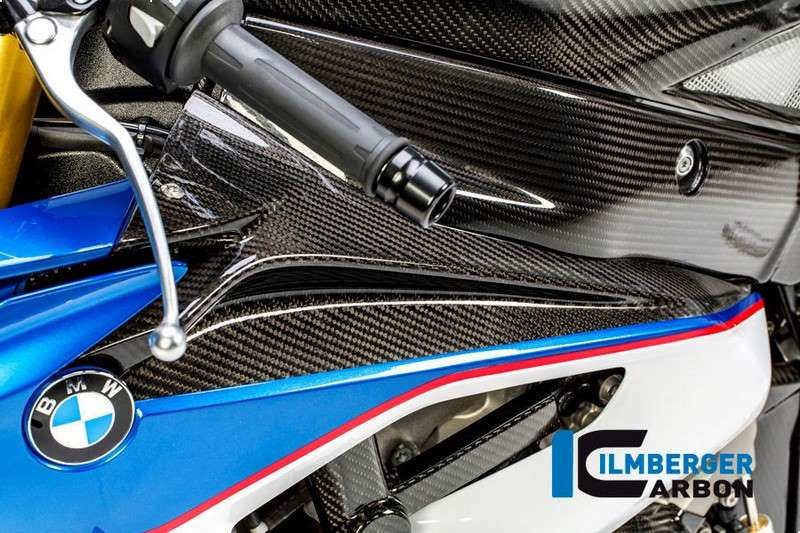 ILMBERGER / イルムバーガーカーボンパーツ フェアリング サイドパネル アッパーパート (左側) - BMW S 1000 RR | VEL.305.S115S.K