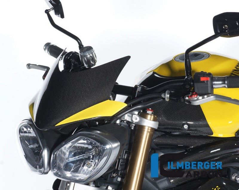 ILMBERGER / イルムバーガーカーボンパーツ ウィンドシールド カーボン - Triumph Speed Triple (2011-now) | VEO.028.TRSPT.K