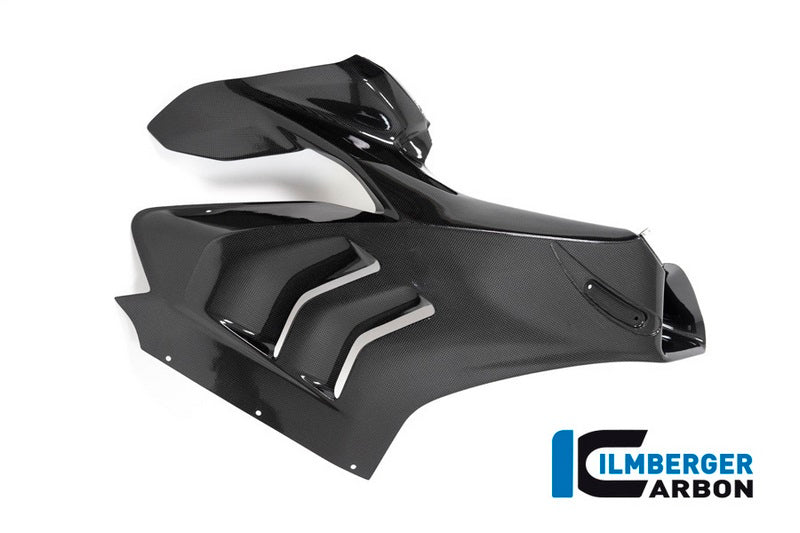 Ilmberger / イルムバーガーカーボンパーツ フェアリングサイドパネル 右 グロス Panigale V4 Racing | VER.062.V4RRG.K