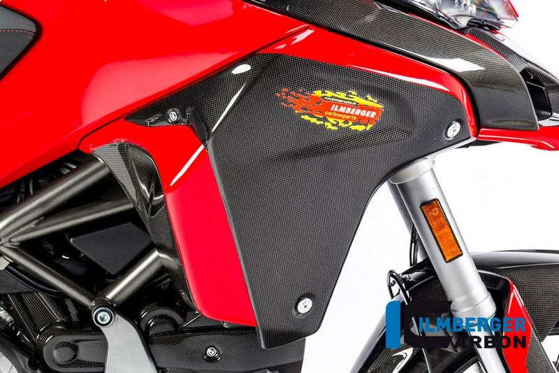 ILMBERGER / イルムバーガーカーボンパーツ サイドフェアリング 右側 グロス Ducati MTS 1200  '16 Enduro | VER.008.ME16G.K