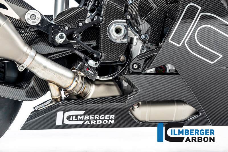 ILMBERGER / イルムバーガーカーボン ベリーパン (1 piece) BMW M1000RR'23 | VEU.003.M123S.K