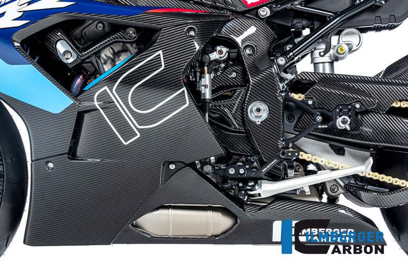 ILMBERGER / イルムバーガーカーボン ベリーパン (1 piece) BMW M1000RR'23 | VEU.003.M123S.K