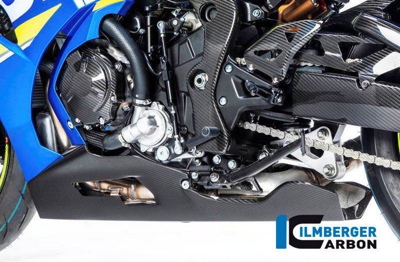ILMBERGER / イルムバーガーカーボンパーツ ベリーパン - Suzuki GSX R 1000 2017- | VEU.017.GXR16.K