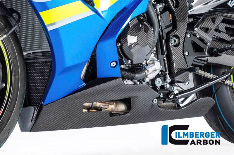 ILMBERGER / イルムバーガーカーボンパーツ ベリーパン - Suzuki GSX R 1000 2017- | VEU.017.GXR16.K