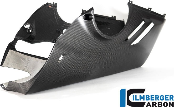 ILMBERGER / イルムバーガーカーボン ベリーパン パニガーレ V4 22 マット for lower exhaust with sidestand | VEU.114.V422M.K