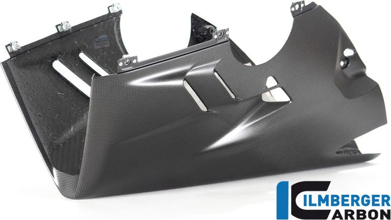 ILMBERGER / イルムバーガーカーボン ベリーパン マット ローエキゾースト用 パニガーレ V4 Racing | VEU.134.V4R2M.K