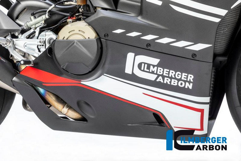 ILMBERGER / イルムバーガーカーボンパーツ ベリーパン マット Panigale V4 Racing | VEU.136.DPV4M.K