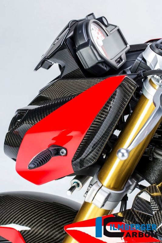 ILMBERGER / イルムバーガーカーボンパーツ サイドカバーフェアリング 左側 カーボン BMW S1000R 2014- | VOL.203.S100N.K