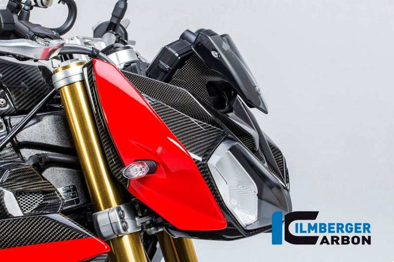 ILMBERGER / イルムバーガーカーボンパーツ サイドカバーフェアリング 右側 カーボン BMW S1000R 2014- | VOR.202.S100N.K
