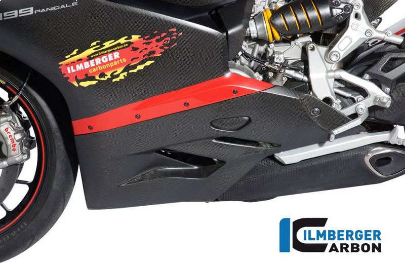ILMBERGER / イルムバーガーカーボンパーツ ベリーパン 左側 サイド カーボン | VUL.005.D1199.K