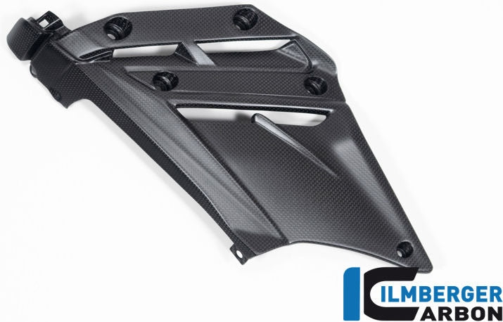 ILMBERGER / イルムバーガーカーボン ベリーパンインサート 左 マット Ducati ストリートファイター V2 | VUL.115.V2SFM.K