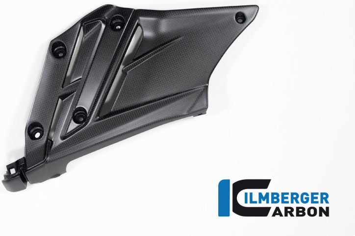 ILMBERGER / イルムバーガーカーボン ベリーパンインサート 左 マット Ducati ストリートファイター V2 | VUL.115.V2SFM.K