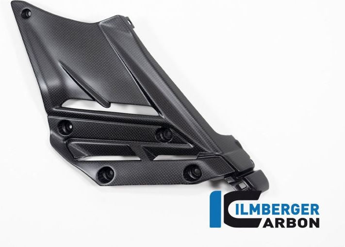ILMBERGER / イルムバーガーカーボン ベリーパンインサート 左 マット Ducati ストリートファイター V2 | VUL.115.V2SFM.K