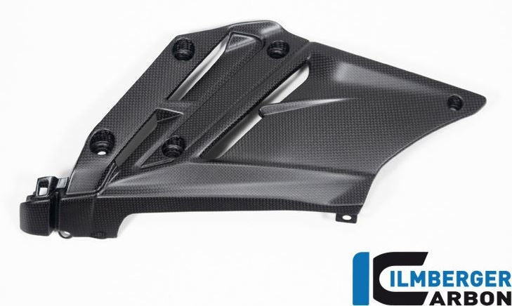 ILMBERGER / イルムバーガーカーボン ベリーパンインサート 左 マット Ducati ストリートファイター V2 | VUL.115.V2SFM.K